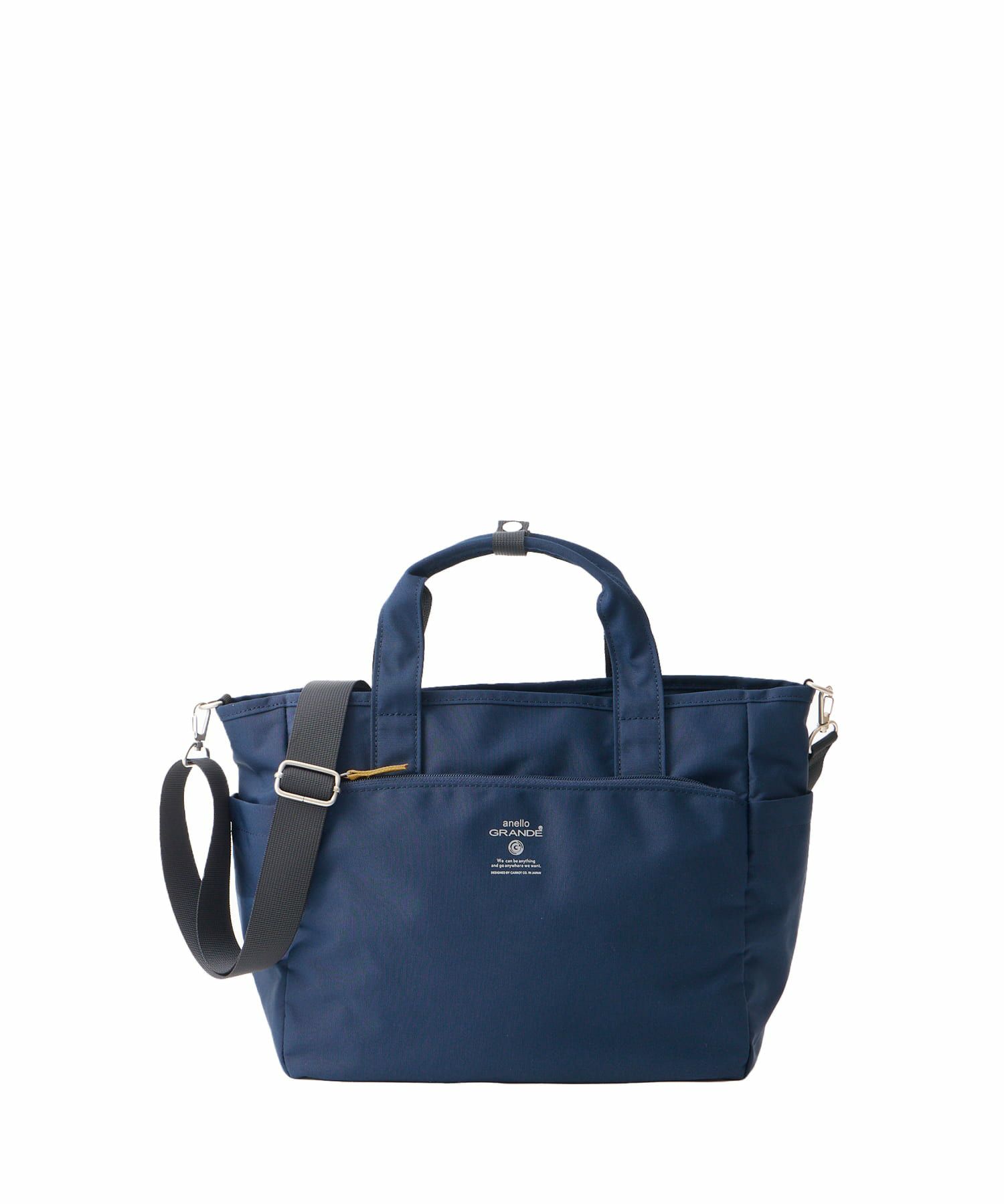 アネログランデ  2WAY トートバッグ ネイビー