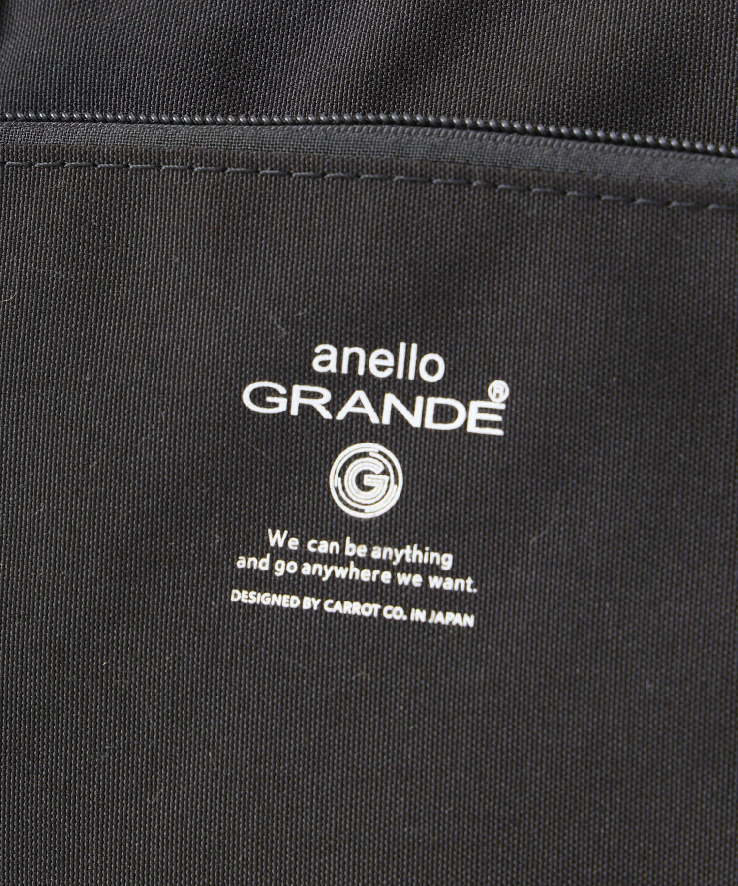 アネログランデ  2WAY トートバッグ ダークブラック