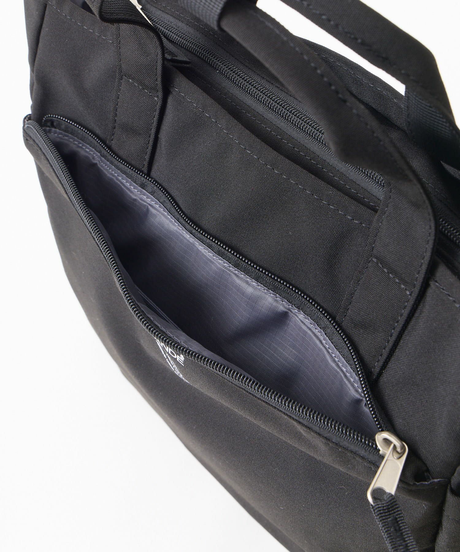 アネログランデ  2WAY トートバッグ ダークブラック