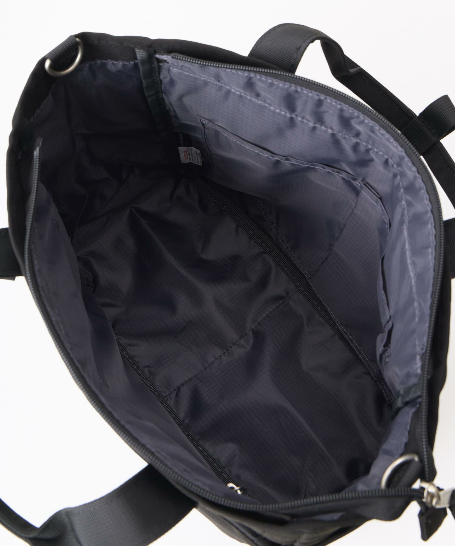 アネログランデ  2WAY トートバッグ ダークブラック