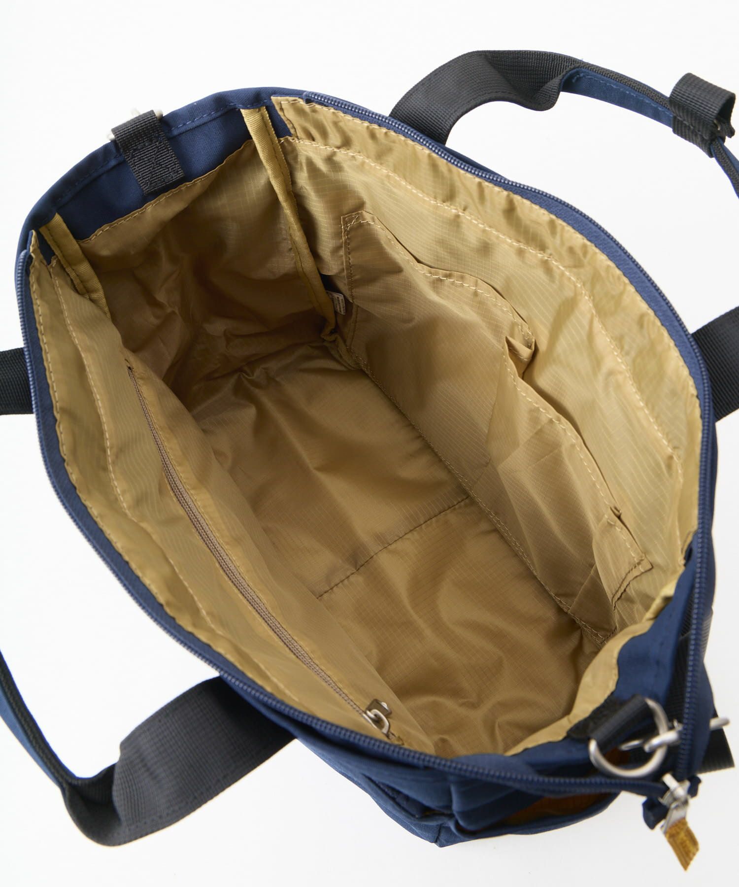 アネログランデ  2WAY トートバッグ ネイビー